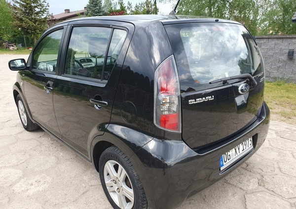 Subaru Justy cena 11900 przebieg: 123000, rok produkcji 2007 z Mińsk Mazowiecki małe 56